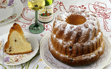 Kougelhopf en pièce montée pour une réception à Strasbourg